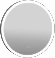 Акція на Дзеркало AQUA RODOS Lorenzo Black D70 Sensor з LED-підсвічуванням від Rozetka