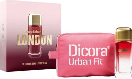 Акція на Набір для жінок Dicora Urban Fit London Туалетна вода + косметичка від Rozetka