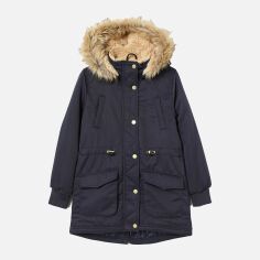 Акція на Парка зимова H&M 0756007-0 134 см Темно-синя (СА2000001679982) від Rozetka
