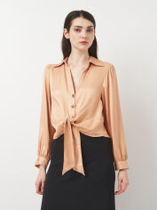 Акція на Сорочка жіноча Zara 9878/168 XS Бежева від Rozetka