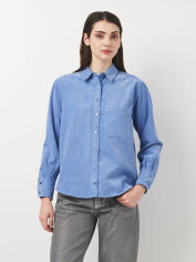 Акція на Сорочка жіноча Zara 8708/910 S Синя від Rozetka