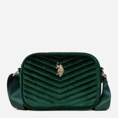 Акція на Сумка жіноча U.S. Polo Assn 710195497 Зелена від Rozetka