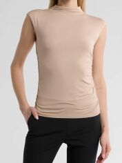 Акція на Майка жіноча Calvin Klein 277017753 XL Бежева від Rozetka