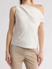 Акція на Топ жіночий Calvin Klein 261822493 L Бежевий від Rozetka