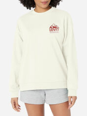 Акція на Світшот жіночий Levi's 514207725 4X Молочний від Rozetka