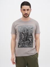Акція на Футболка бавовняна довга чоловіча Sol's Imperial Knight Death and the Devil 11500380/394 XL Сіра від Rozetka