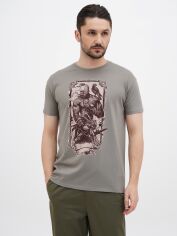 Акція на Футболка бавовняна довга чоловіча Sol's Imperial Cossack with hawk 11500330/396 2XL Світлий хакі від Rozetka