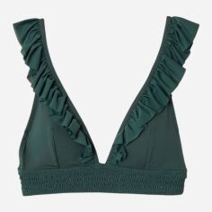 Акція на Верхня частина купальника жіноча H&M 0639888_008 40 Зелена від Rozetka