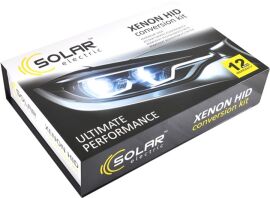 Акція на Комплект ксенону Solar H7 5000K, 85V, 35W PX26d KET, (2 шт) + Ballast від Rozetka