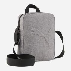 Акція на Спортивна сумка планшет через плече Puma Buzz Heather Portable 09135101 Medium Gray Heather від Rozetka
