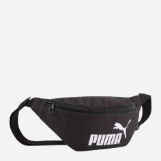 Акція на Спортивна сумка на пояс бананка Puma Phase Waist Bag 91165-01 Black від Rozetka