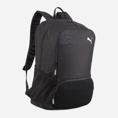 Акція на Рюкзак спортивний тканинний 37 л вміщує формат А4 Puma team Goal Backpack Premium One Size L 09045801 Black від Rozetka