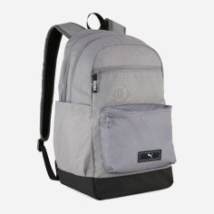 Акція на Рюкзак спортивний тканинний 26л вміщує формат А4 Puma Deck Backpack II 91316-02 Cast Iron від Rozetka