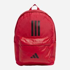 Акція на Рюкзак спортивний 27,5 л вміщує формат А4 Adidas Clsc Bars 3S IS7043 Purrub/Black від Rozetka