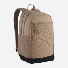 Акція на Рюкзак спортивний тканинний 28 л вміщує формат А4 Puma Buzz Backpack 09115304 Totally Taupe від Rozetka