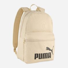 Акція на Рюкзак спортивний тканинний 18 л вміщує формат А4 Puma Phase Backpack 09116404 Toasted Almond від Rozetka