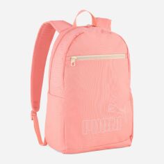 Акція на Рюкзак жіночий спортивний тканинний 17 л вміщує формат А4 Puma Phase Backpack II 09116606 Pink Fruit від Rozetka
