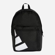 Акція на Рюкзак спортивний 27.5 л вміщує формат А4 Adidas Clsc Bars Bts JG1527 Black/White від Rozetka