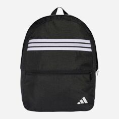 Акція на Рюкзак спортивний тканинний 27.5 л вміщує формат А4 Adidas Clsc 3S Bp JD9564 Black/White від Rozetka