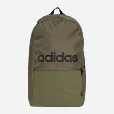 Акція на Рюкзак спортивний тканинний 22.75 л вміщує формат А4 Adidas Clsc Bp Day IS7065 Olistr/Black від Rozetka