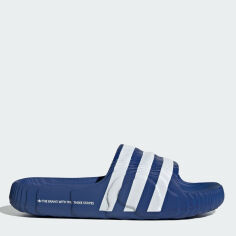 Акція на Чоловічі шльопанці для пляжу Adidas Adilette 22 IF3667 43.5 (9UK) 27.5 см Royblu/Royblu/Ftwwht від Rozetka