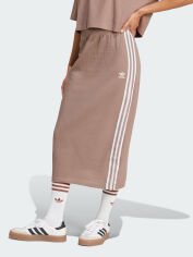 Акція на Спідниця міді осіння пряма жіноча Adidas Originals Knitted Skirt JD4606 M Trabrn від Rozetka