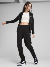 Акція на Спортивний костюм жіночий Puma Metallic Hooded Sweat Suit Tr Op 68507901 XXS Black від Rozetka