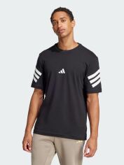 Акція на Футболка бавовняна довга чоловіча Adidas Not Sports Specific M Fi 3S Reg T JD4877 S Black від Rozetka