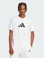 Акція на Футболка бавовняна довга чоловіча Adidas Not Sports Specific M Fi 3Bar Tee JD4913 M White від Rozetka