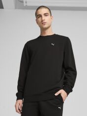 Акція на Світшот чоловічий Puma Ess Elevated CreTr 68472701 M Black від Rozetka