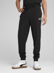 Акція на Спортивні штани чоловічі Puma Ess No. 1 Logo Jersey Pants Cl 68261801 S Black від Rozetka