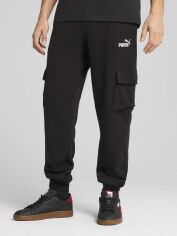 Акція на Спортивні штани чоловічі Puma Ess No. 1 Logo Cargo Pants Tr Cl 68266101 XL Black від Rozetka