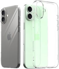Акція на Панель Drobak Acrylic Case для Apple iPhone 16 Plus Clear від Rozetka