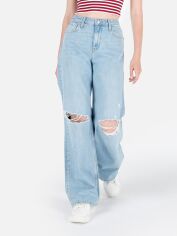 Акція на Джинси Baggy жіночі Colin's 970 Berry CL1069450DN43398 29-32 Magne Wash від Rozetka