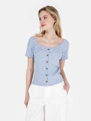 Акція на Топ жіночий Colin's CL1069117LBL XS Light Blue від Rozetka