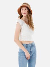 Акція на Топ жіночий Colin's CL1068431OFW XS Off White від Rozetka