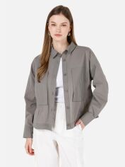 Акція на Сорочка жіноча Colin's CL1068080DKH L Dark Khaki від Rozetka