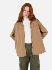 Акція на Сорочка оверсайз жіноча Colin's CL1071164CML XS-S Camel від Rozetka