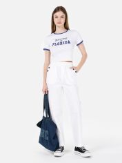 Акція на Штани жіночі Colin's CL1068248WHT S White від Rozetka