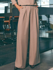 Акція на Штани жіночі Seventeen 2258-4.6247 2XL-3XL Бежеві від Rozetka
