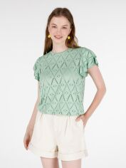Акція на Блузка жіноча Colin's CL1067995MGR M Mint Green від Rozetka