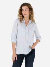 Акція на Блузка жіноча Colin's CL1068237LBL M Light Blue від Rozetka