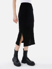 Акція на Спідниця міді осіння пряма жіноча Colin's CL1068047BLK M Black від Rozetka