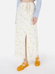 Акція на Спідниця міді літня жіноча Colin's CL1068923OFW 34 Off White від Rozetka