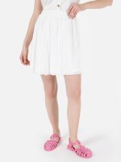 Акція на Спідниця міні літня жіноча Colin's CL1069064WHT XS White від Rozetka