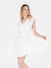 Акція на Сукня коротка літня жіноча Colin's CL1068983OFW L Off White від Rozetka