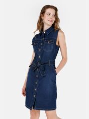 Акція на Сукня-сорочка коротка осіння жіноча Colin's CL1069539DN43487 L Avadrew Wash від Rozetka
