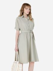 Акція на Сукня-сорочка міді літня жіноча Colin's CL1068056LKH XS Light Khaki від Rozetka