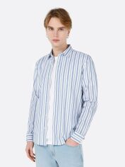 Акція на Сорочка бавовняна Colin's CL1067542INV M Indigo від Rozetka
