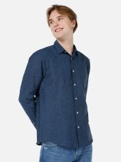 Акція на Сорочка чоловіча Colin's CL1068759NAV 2XL Navy від Rozetka